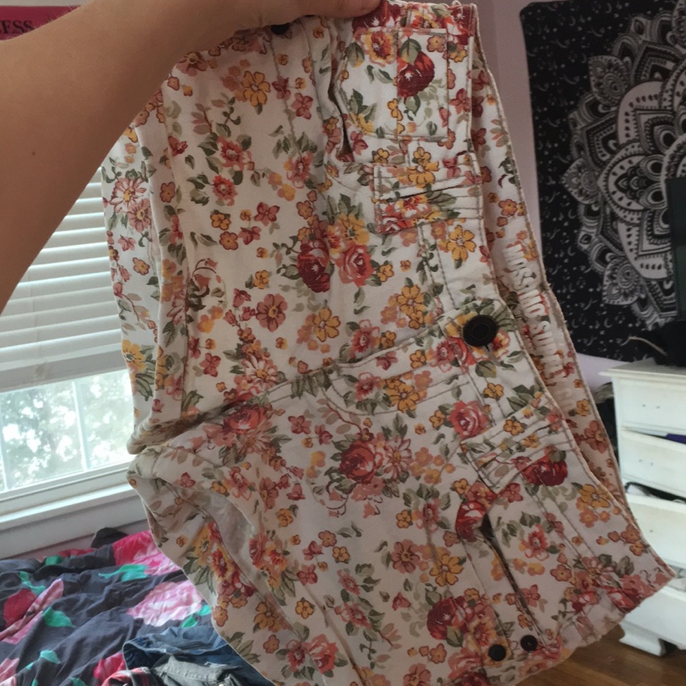 Floral shorts